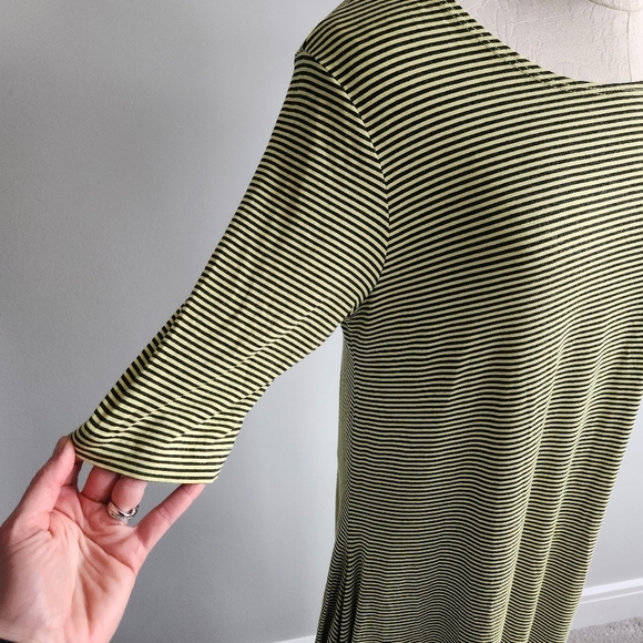 Bryn Walker Bamboo Cotton Blend Comfy Maxi Dress Oversized Baggy Lagen Size S - Picture 5 of 13